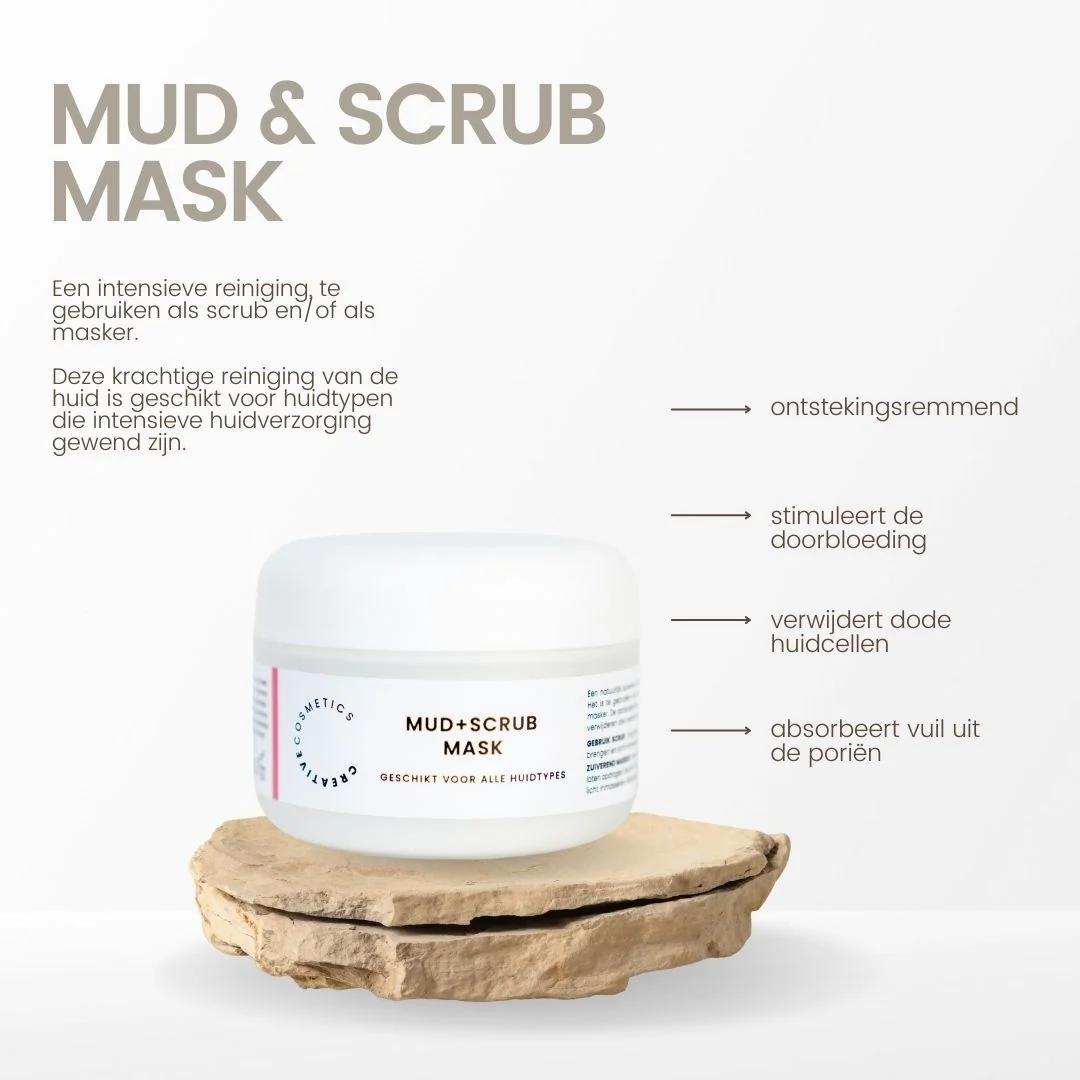 Natural Mud & Scrub Mask - Image 3